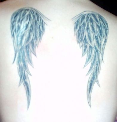 Angel Wings Back Tattoo Image Pick Design